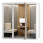 Soundproof meeting box - HUUS Meet